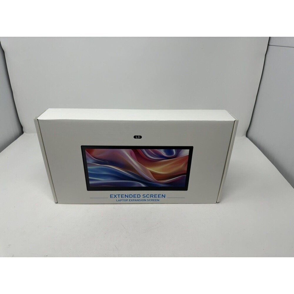 Portable Monitor L3 Travel Monitor– 12.1’’ FHD IPS Extended Laptop Screen